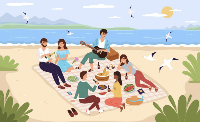 BARBECUE ON BELLEVUE BEACH / FR PAWEL’S FAREWELL